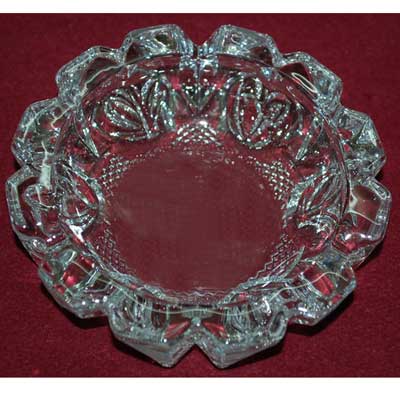 "Crystal Ash Tray -310-06 - Click here to View more details about this Product